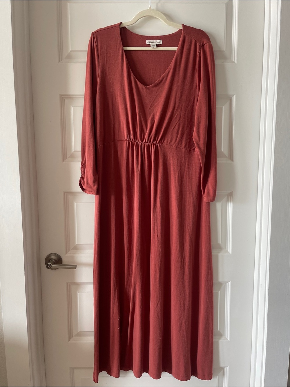 Coldwater Creek sunset orange dress | Size: L